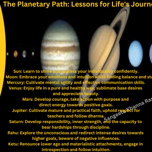 The Planetary Path: Lessons for Life’s Journey