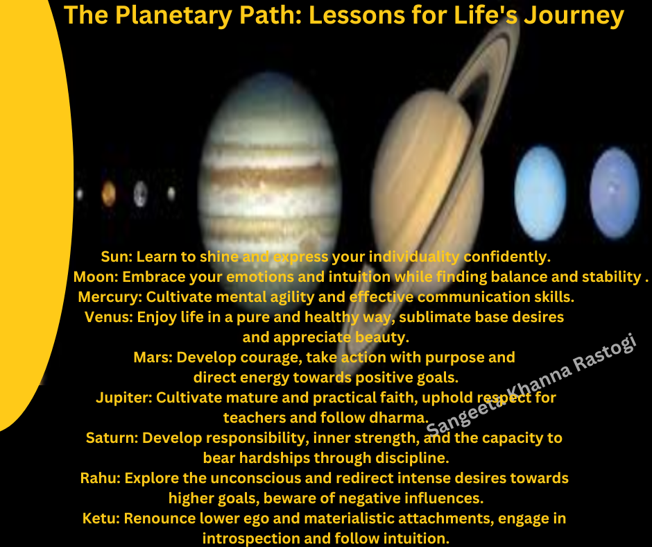 The Planetary Path: Lessons for Life's Journey