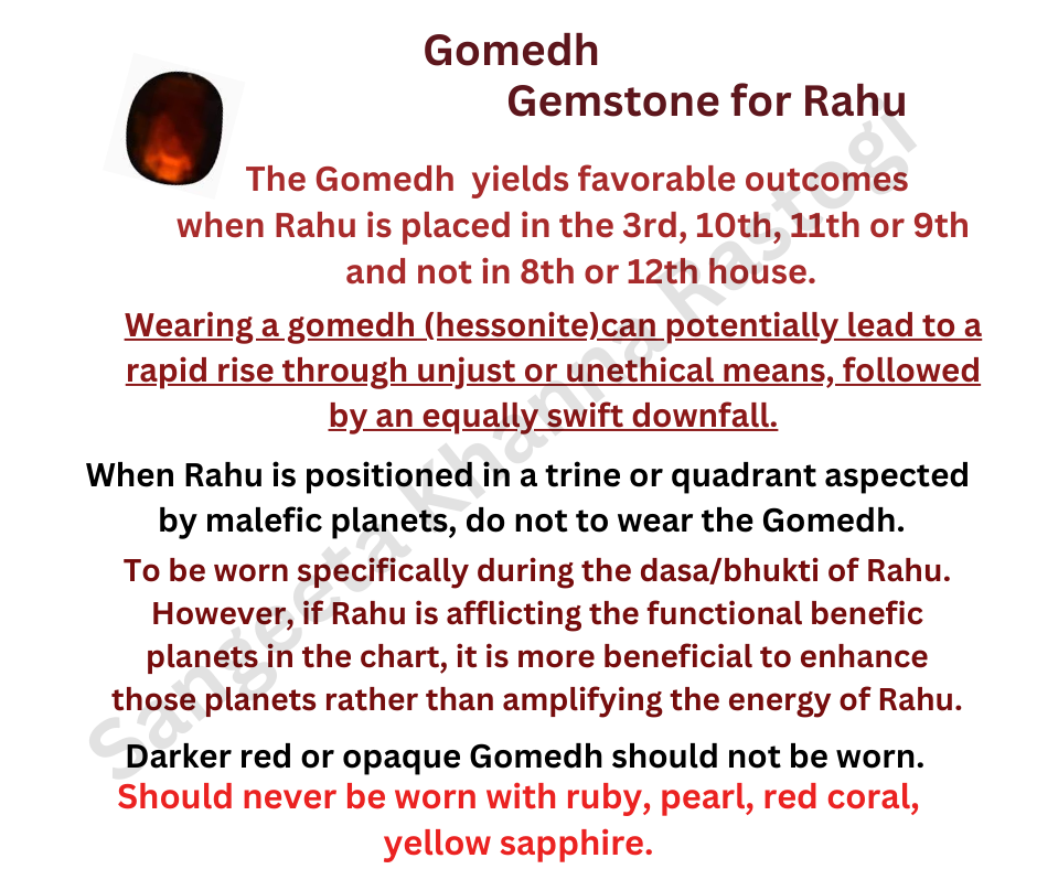 GEMSTONES AND ASTROLOGY : Gomedh