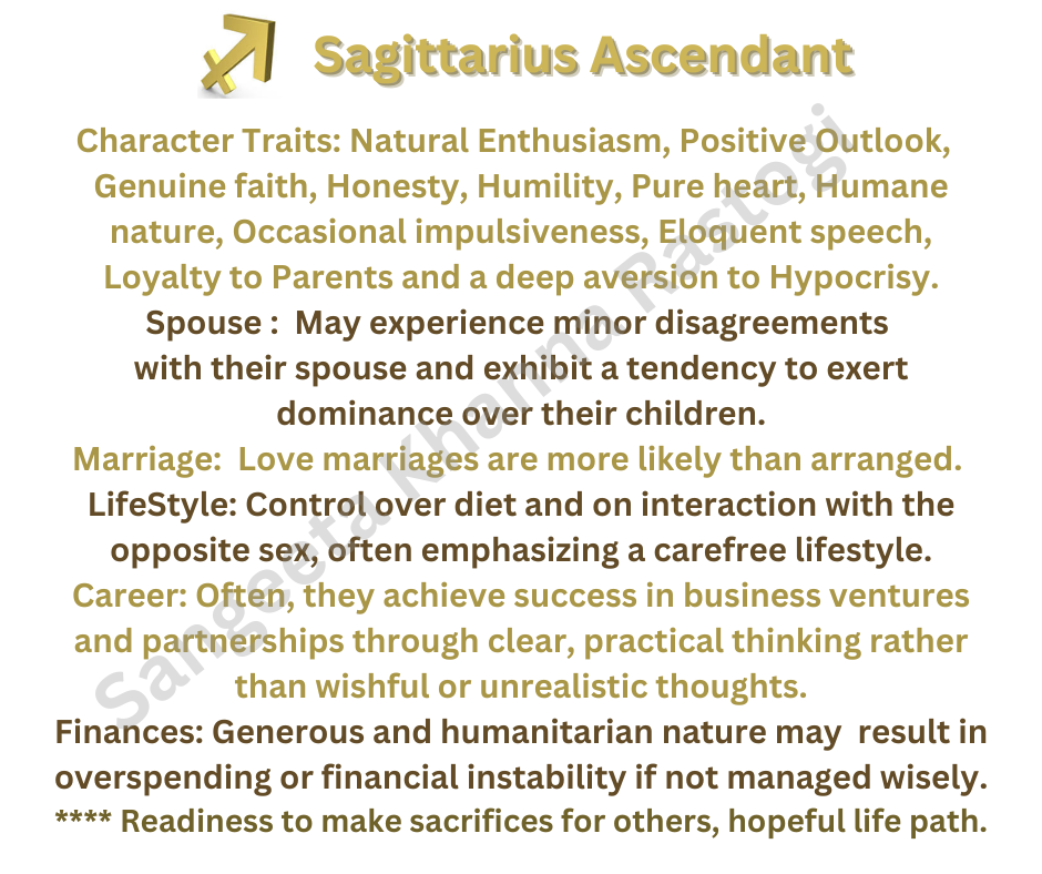 Sagittarius-Ascendant