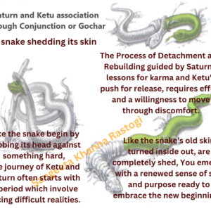 Ketu and Saturn relationship, Shedding the Old, Embracing the New