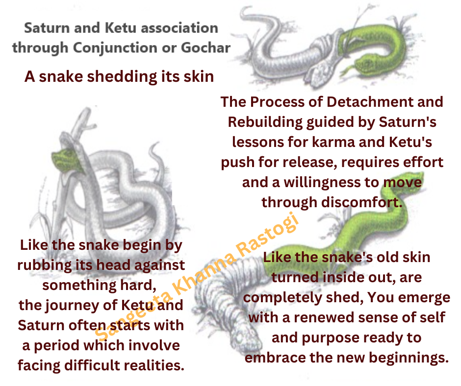 Ketu and Saturn