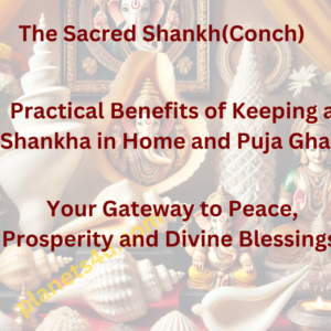 Shankh(The Sacred Conch) at Home: Your Gateway to Peace, Prosperity and Divine Blessings