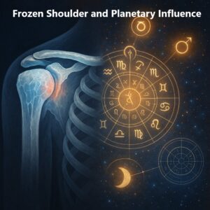 Frozen Shoulder and Planetary Influence, Karmic Blockages