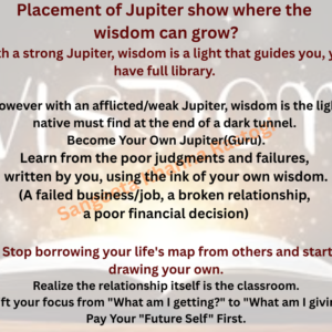 Jupiter planet of wisdom, knowledge, expansion, optimism, fortune, righteousness
