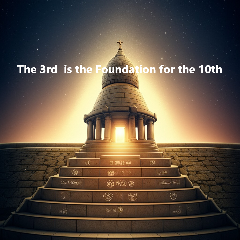 Relationship between the 3rd and 10th houses The 3rd House is the Foundation for the 10th