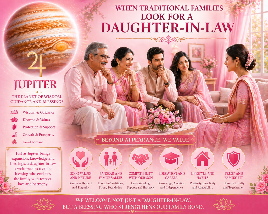 Jupiter planet for a peaceful family life  