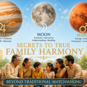 Jupiter, Moon and Mars : Secrets to True Family Harmony, Beyond Traditional Matchmaking